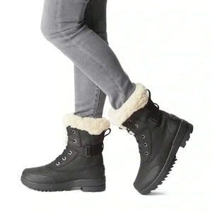 Sorel Tivoli IV Parc Boots Black NL4471 Waterproof 200 GM Insulation Size 6.5